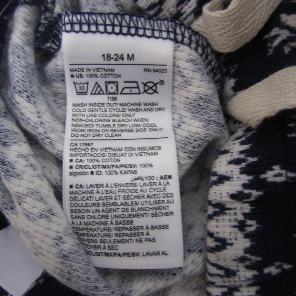 Blue Pajama Set Loungewear size 18-24 months NWT - Picture 6 of 10